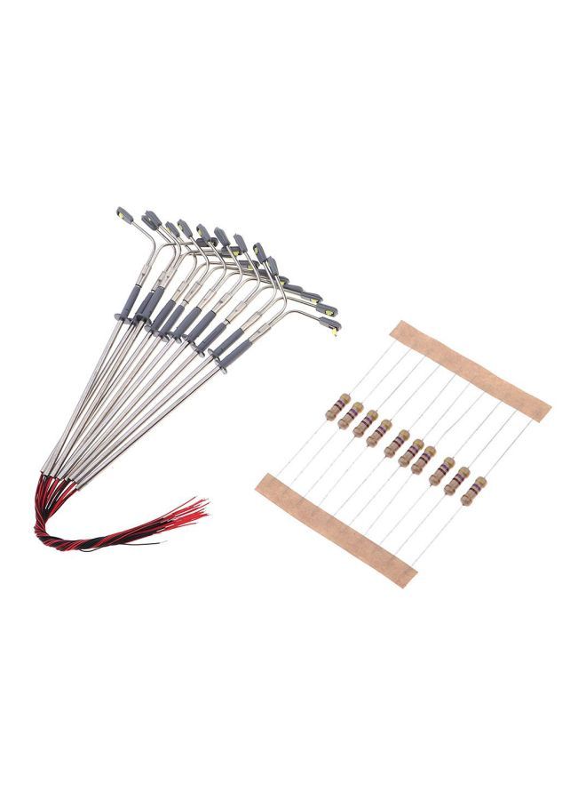 NIBEMINENT 10-Piece Landscape LED Lamp Posts For Yard Decorations 15x1.5x9.5cm - Image 5