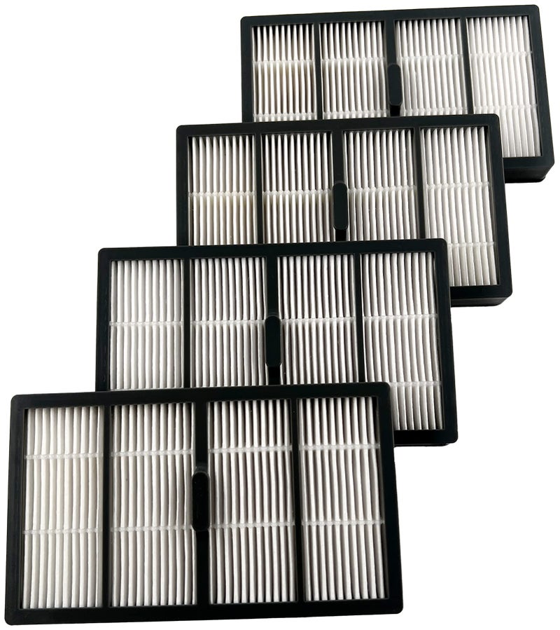 Dttery High Efficiency HEPA Filter Kit Replacement Part for iRobot Roomba s Series s9 s9 Plus Robot Vacuums 4643682 4 Pack