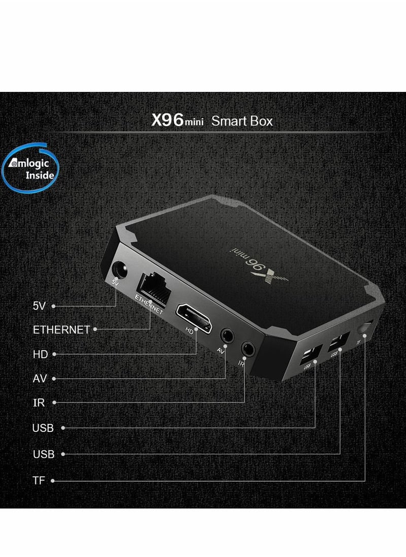 Mi VAZA - X96mini Network Set-Top Box S905W 4K HD WiFi Android Smart TV box - Image 1