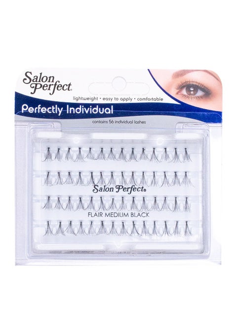 Medium Black Custom Eyes Flares Individual Eyelash