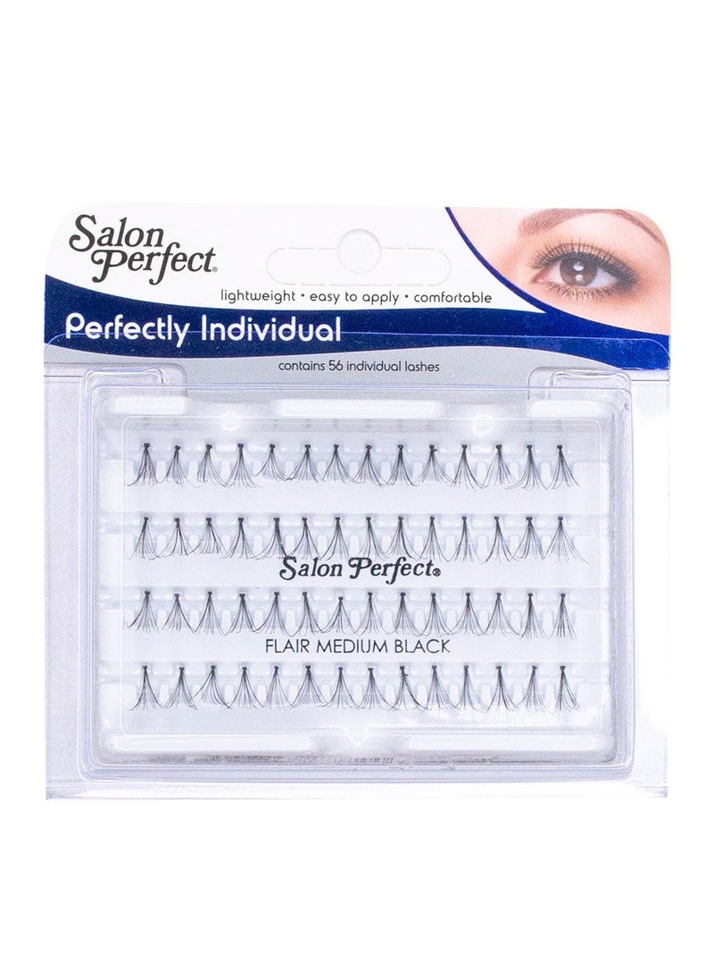 Medium Black Custom Eyes Flares Individual Eyelash