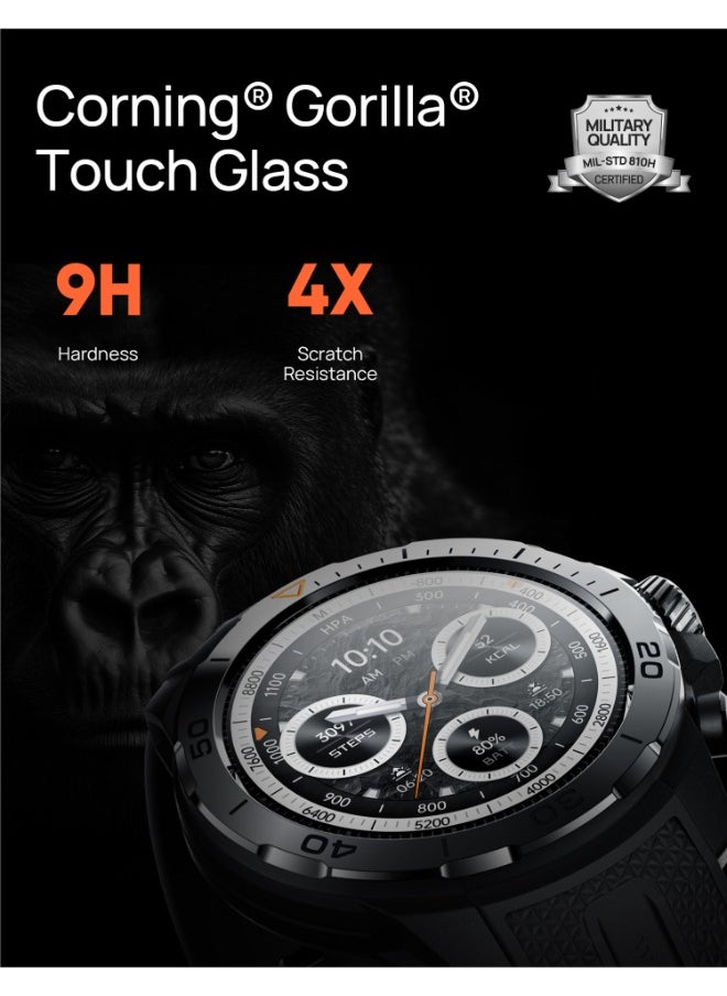 Mibro - Mibro Smartwatch GS Explorer 1.32” AMOLED UHD screen Obsidian Black - Image 1