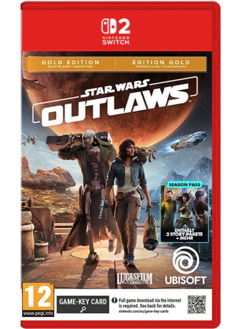 Ubisoft Star Wars Outlaws Gold Edition - Nintendo Switch 2 [Season Pass/Multilanguage] - nintendo_switch - Image 1