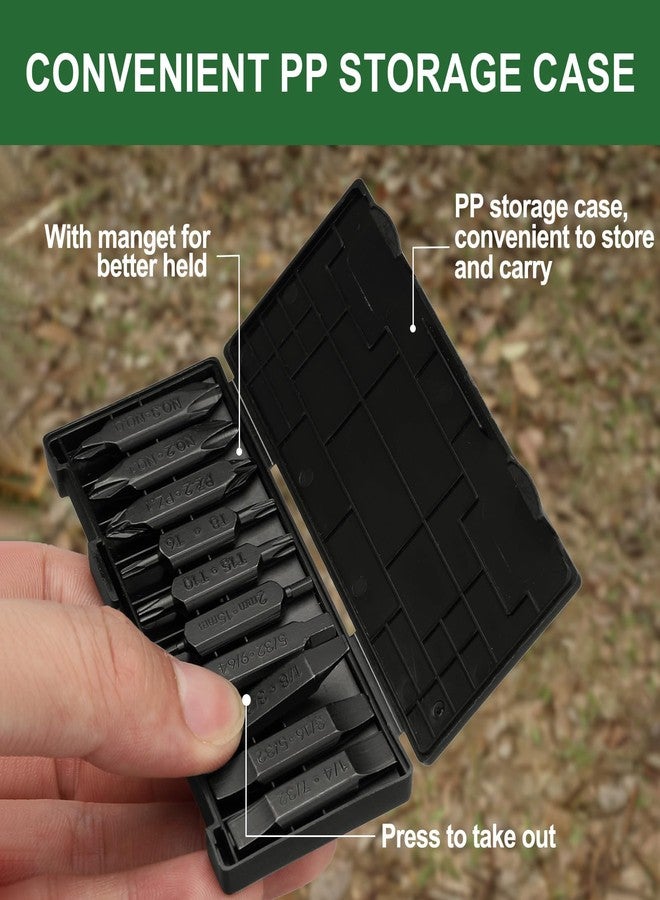 نكستول مجموعة بت NexTool، 10 بتات مفك براغي مزدوجة الأطراف لأدوات متعددة، أداة NexTool Pocket Tool E1 و Flagship Captain، بتات Slot و Phillips و Hex و Torx مع حقيبة تخزين مثالية للتخييم والتنقل - Image 3