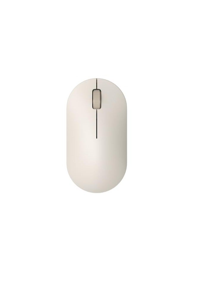 erorex Product name: Wireless Mouse Lite 2 Product model no.:XMWXSB02YM Compatible with:Windows 7, macOS 10.13 and newer versions Product dimensions: 108.5 x 57.5 x 35.6mm Operating temperature: 0°C to 40°C Connection method: 2.4GHz wireless connection Rated input: 1.5V⎓50mA Product net weight: Approx. 45g (without battery) Product materials: PC, ABS, metal, etc. - Image 1