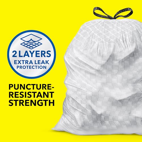 Glad ForceFlex Tall Kitchen Trash Bags, 13 Gallon, Gain Lemon Zest, 40 Count (Package May Vary) - Image 2