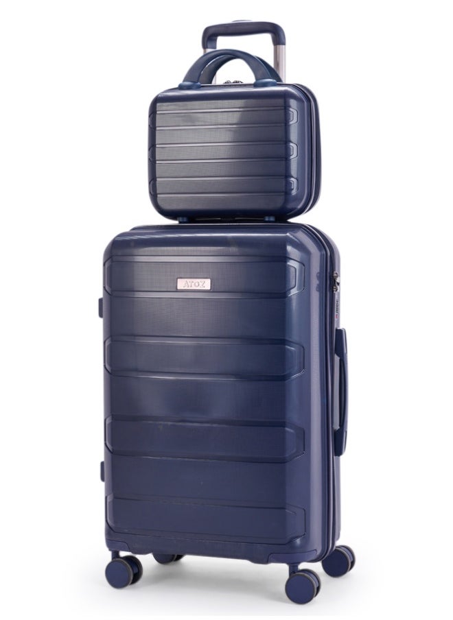 LIMRA travel bags consisting of 4 anti-breakage luggage bags navy color  - Image 3