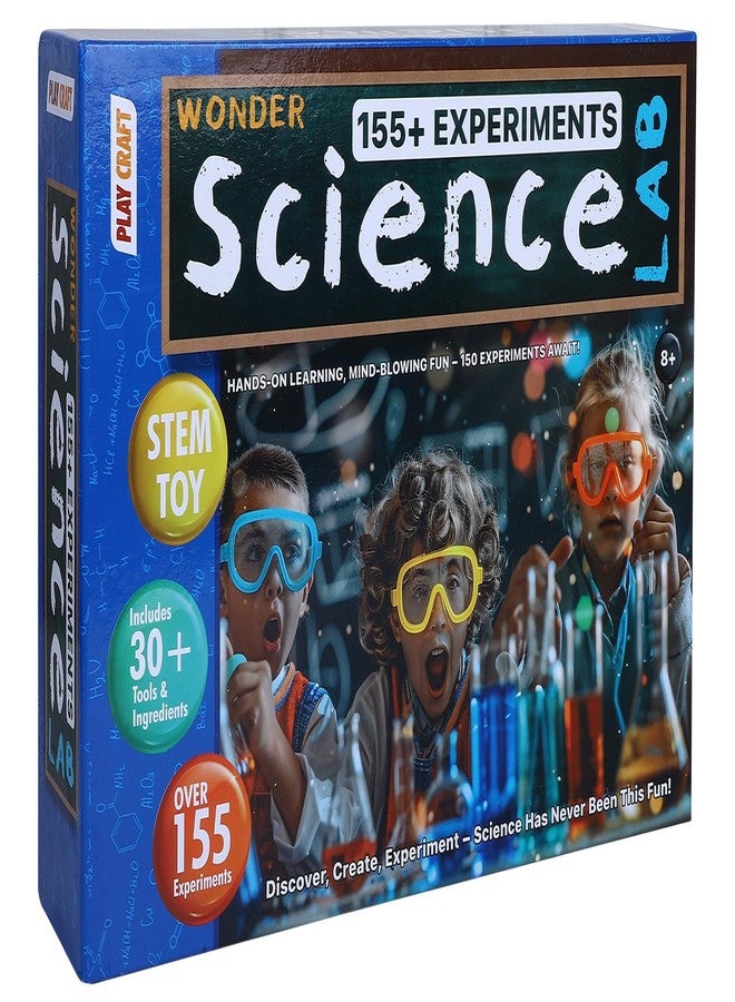 Eksploe Wonder Science Making Lab for Boys and Girls Science Experiment Toy Kit for Ages 8-14| STEM Learning Educational Toys | Chemistry and Biology Experiments | Birthday Gifts Ideas for Kids - Image 1