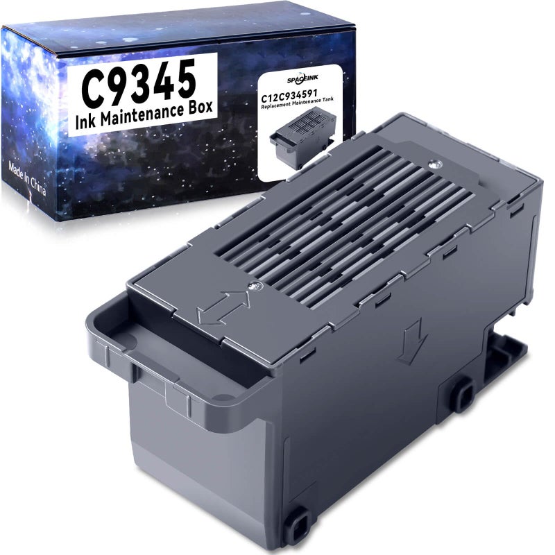 Spaceink C9345 Ink Maintenance Box Tank for Epson ET-8550 ET-16600 ET-5850 ET-5800 ET-16650 ET-8500 WF-7840 WF-7820 ET-5880 WF-7310 ST-C8000 ST-C8090 Printer (PXMB9/C12C934591 Waste - Image 1