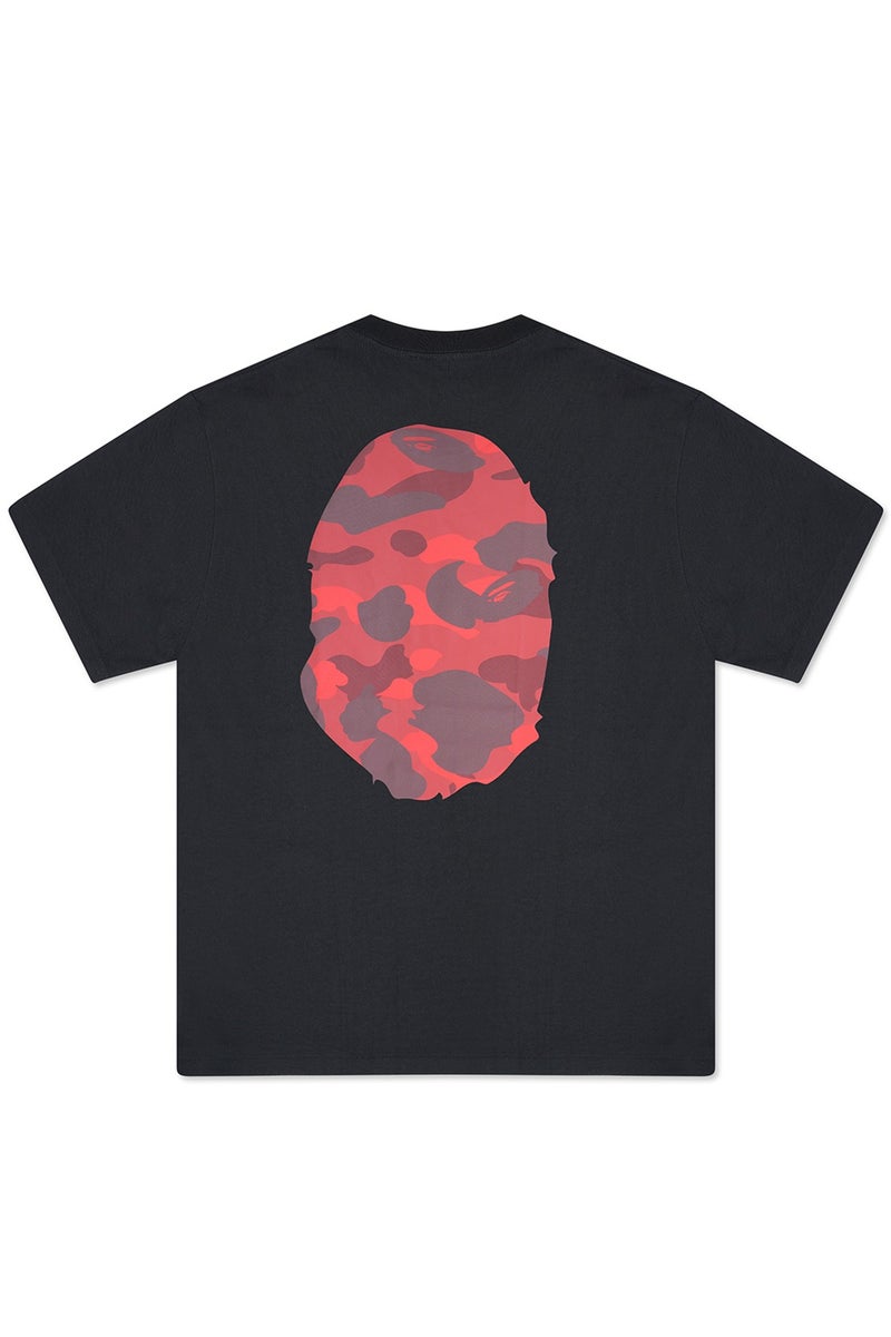 بايب تي شيرت بيب كولر كامو بيغ إيب هيد أسود وأحمر - Image 2