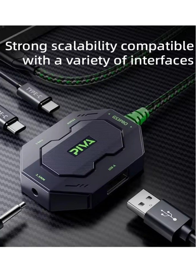 PIVA PIVA GS3 PRO-Z  4 in 1 Type C Cable 32bit Audio Support 60W Charging Power - Image 4
