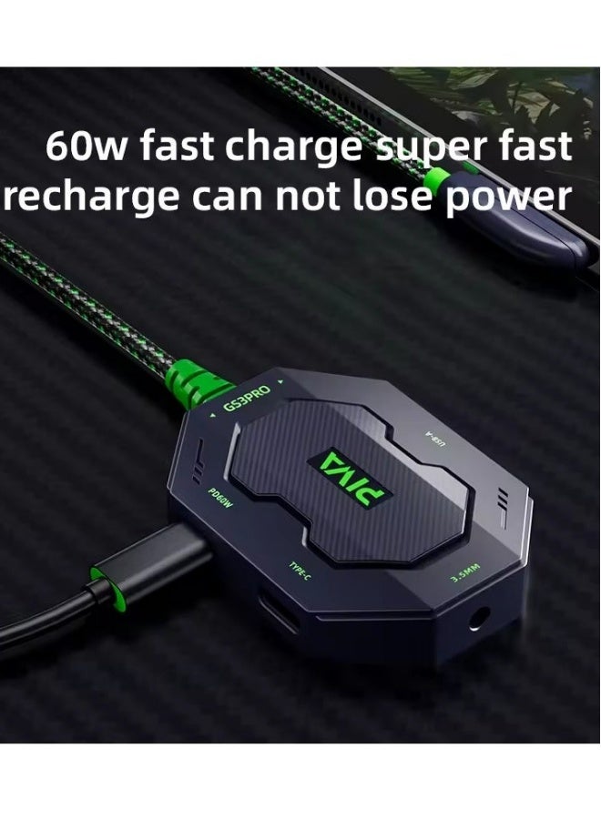 PIVA PIVA GS3 PRO-Z  4 in 1 Type C Cable 32bit Audio Support 60W Charging Power - Image 3