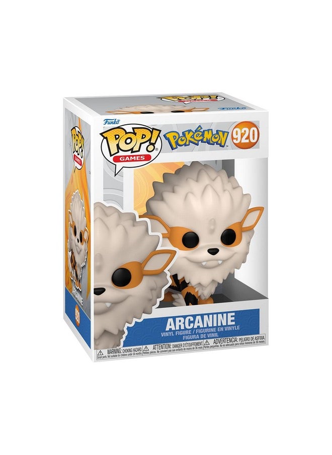 Funko Funko Pop Games: Pokemon - Arcanine - Collectable Vinyl Figure - Gift Idea - Official Merchandise - Toys for Kids & Adults - Video Games Fans - Model Figure for Collectors and Display  - Image 2