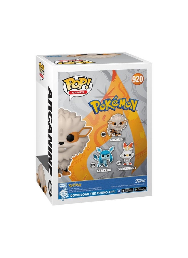 Funko Funko Pop Games: Pokemon - Arcanine - Collectable Vinyl Figure - Gift Idea - Official Merchandise - Toys for Kids & Adults - Video Games Fans - Model Figure for Collectors and Display  - Image 3