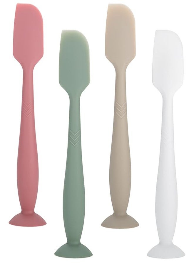 SOSKYGELO Baby Diaper Cream Spatula, 4Pack Silicone Butt Spatula Baby Paste Diaper Cream Applicator for Newborn Babies - Image 1