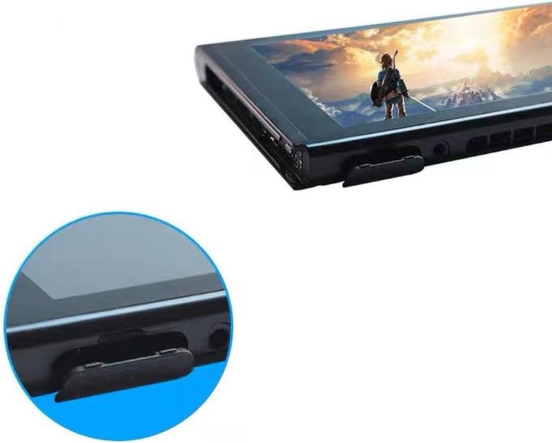 عبوة تحتوي على 2 قطع من حامل فتحات بطاقات الألعاب لوحدة Nintendo Switch، وهي بديل لغطاء الكارتريدج لطرازات Nintendo Switch HAC-001 و HAC-001(-01). - Image 3