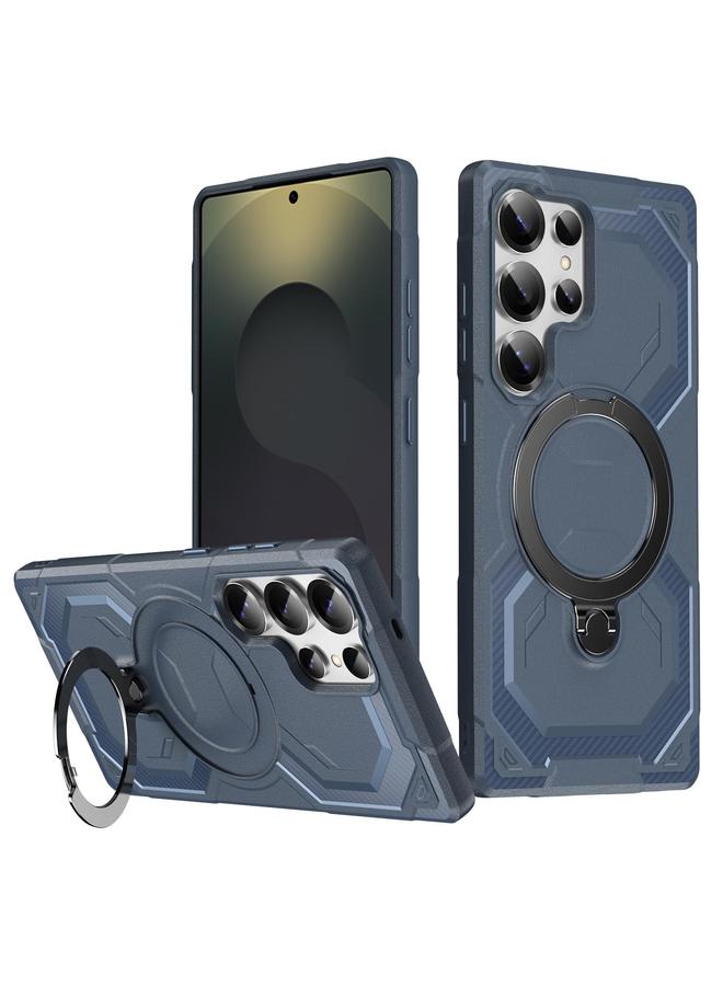 S-TOP Case For Samsung Galaxy S25 Ultra 5G Frosted MagSafe Holder Phone Case - Image 1