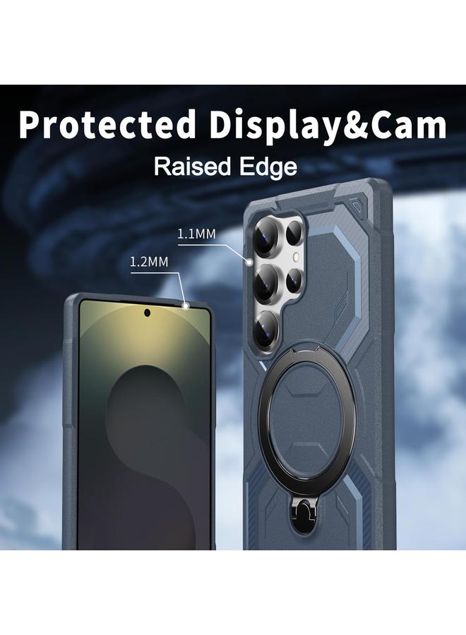 S-TOP Case For Samsung Galaxy S25 Ultra 5G Frosted MagSafe Holder Phone Case - Image 4