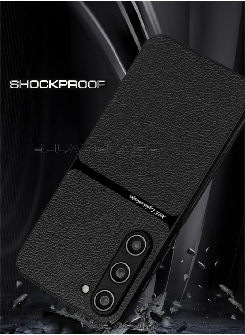 ELLAGECASE Business Class Case for Samsung Galaxy S23, Ultra-Thin, Built-in Magnetic Plate, Wireless Charging, Shockproof, Full Camera Lens Protection  - Image 2