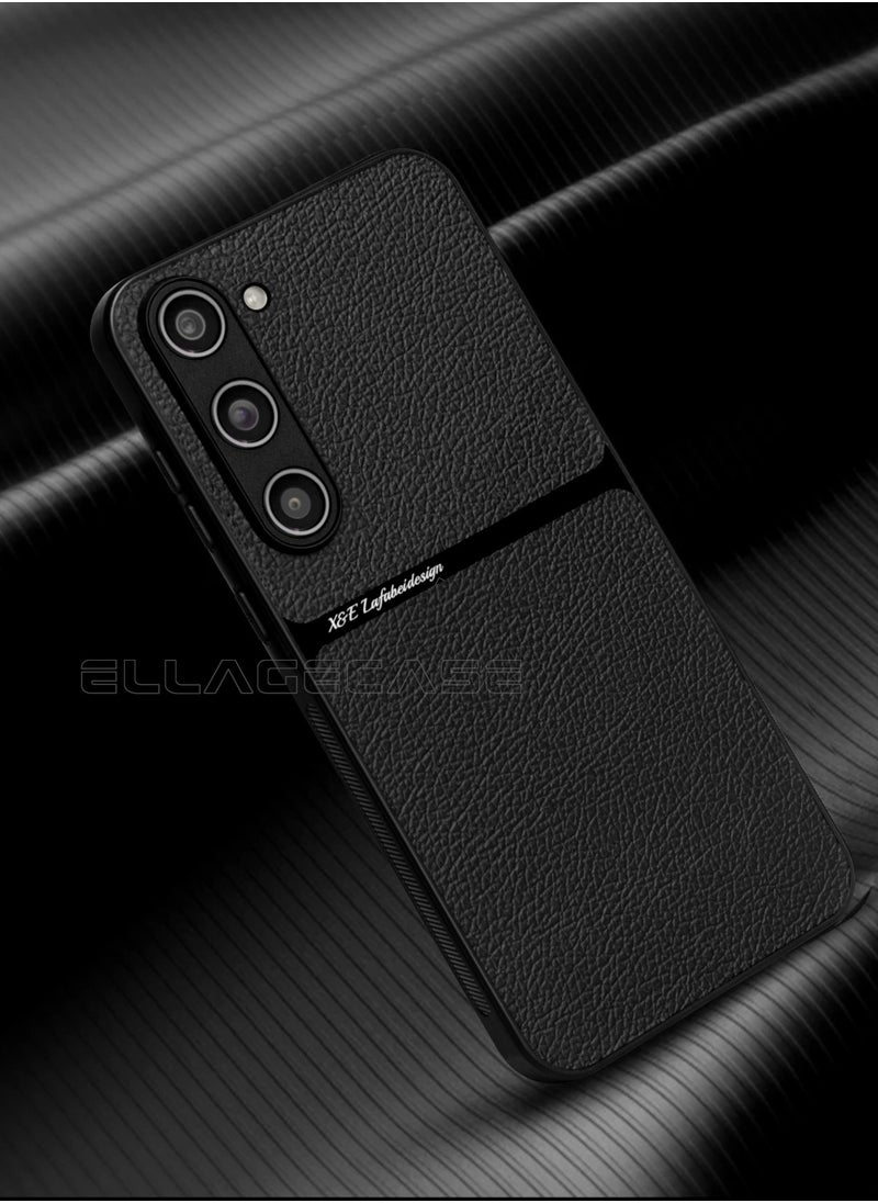 ELLAGECASE - Business Class Case for Samsung Galaxy S23, Ultra-Thin, Built-in Magnetic Plate, Wireless Charging, Shockproof, Full Camera Lens Protection - Image 1