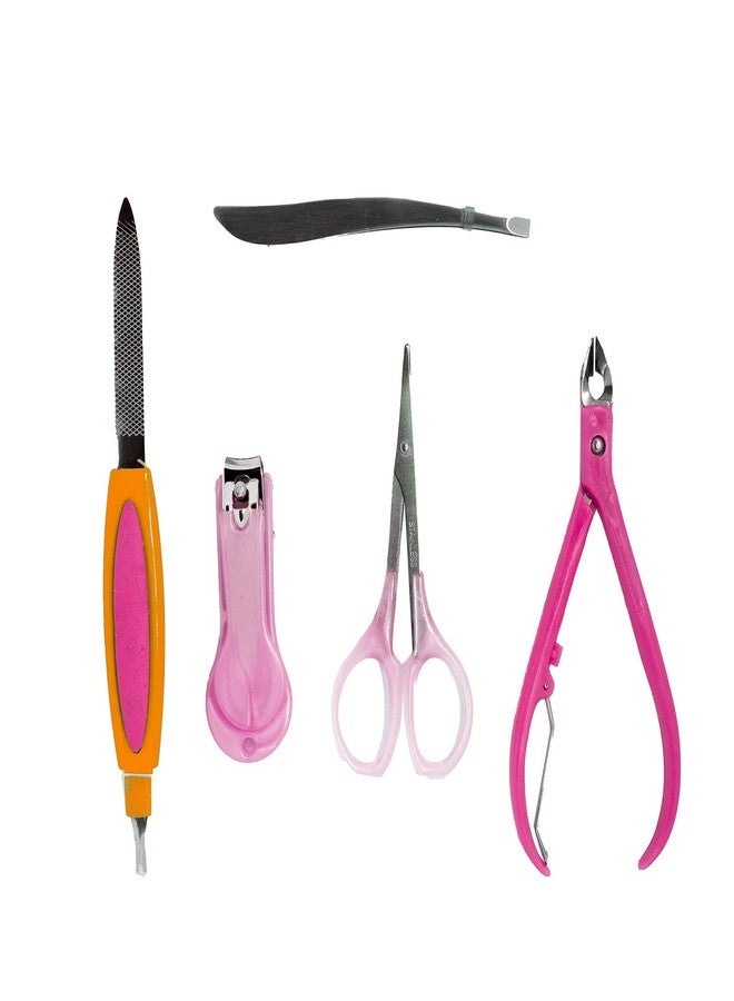 EKAN Manicure Pedicure Tool Kit Set For Home And Salon Use | Manicure Tools For Foot And Nails (Multicolor) - Image 3