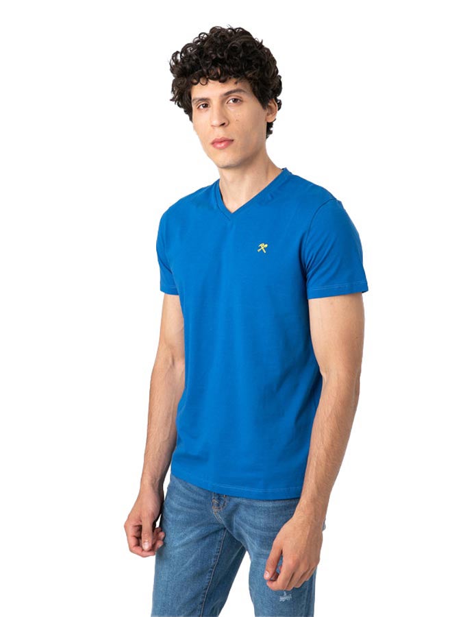 Marco Bergamo VNeck T-Shirt With Logo  - Image 3