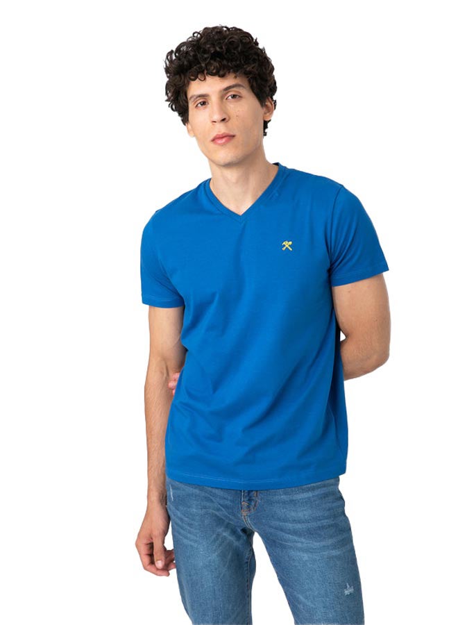 Marco Bergamo VNeck T-Shirt With Logo  - Image 2