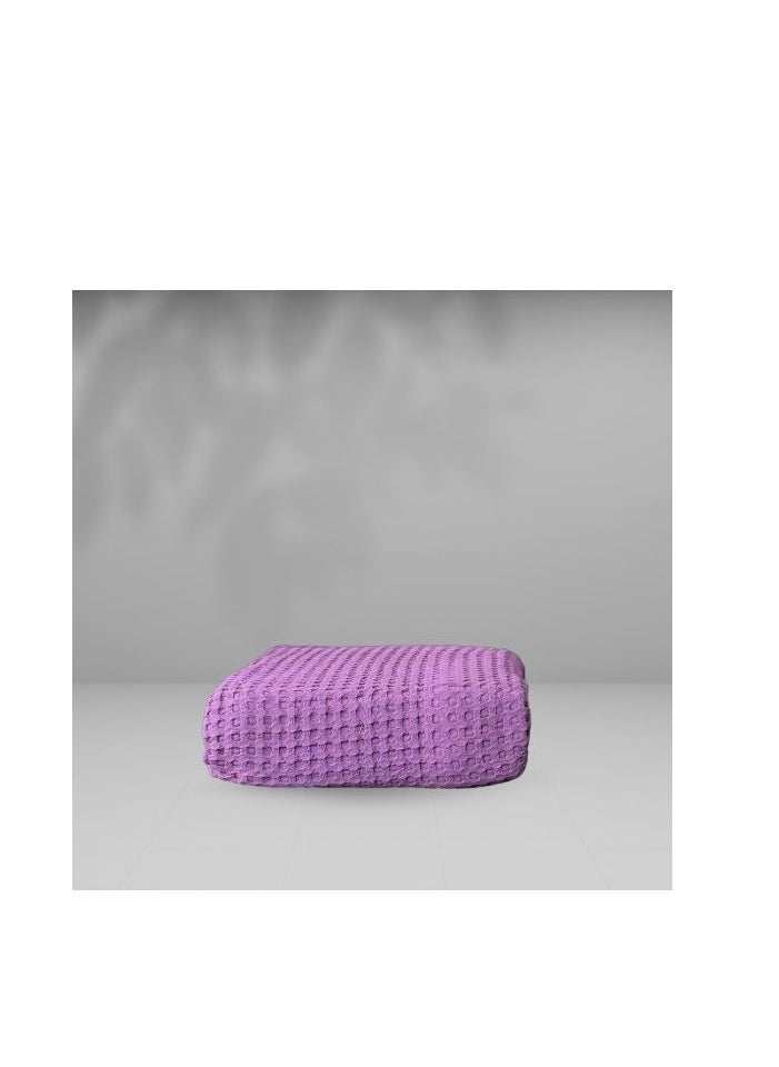 HAMMAM Mauve Coverlet From Hammam Home 