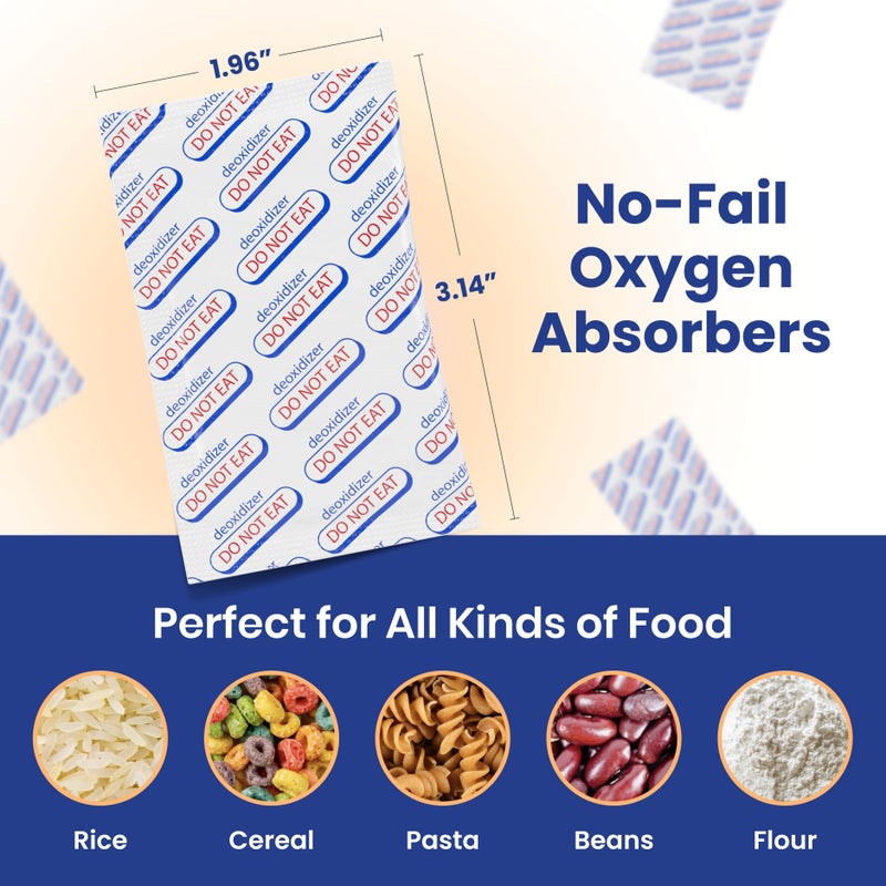 Wallaby 2500cc Oxygen Absorbers - 20 Count (Individually Sealed) - for Long Term Food Storage & Survival, Mylar Bags, Canning, Harvest Right Freeze Dryer - Image 2