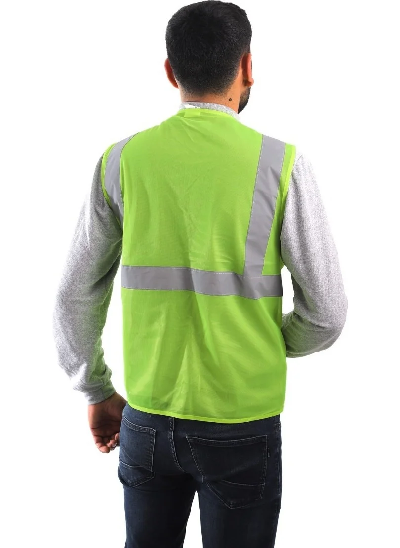 Eseriş Eseris Engineer Type Warning Vest Yellow