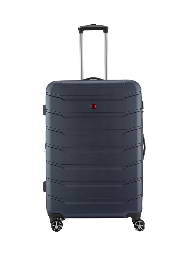 Wenger Vaiana Medium Hardside Expandable 78cm Check-In Luggage Trolley Navy Blue - 612356 - Image 1