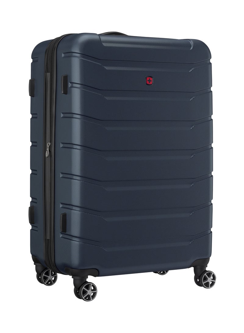Wenger Vaiana Medium Hardside Expandable 78cm Check-In Luggage Trolley Navy Blue - 612356 - Image 3