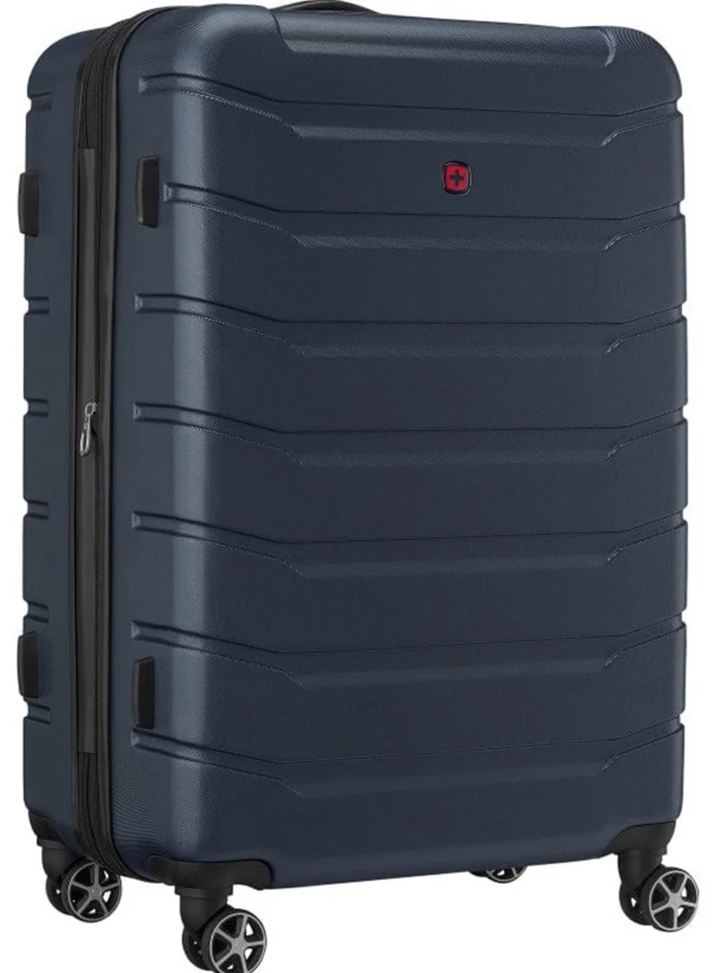 Wenger 78 Vaiana 78 Cm Medium 4 Double Wheeled Hardside Expandable Check-In Luggage Trolley - Navy Blue  | Best Price UAE