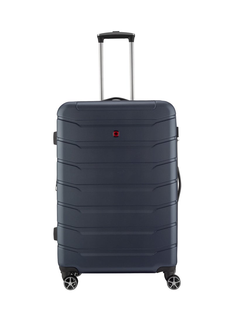 Wenger - Vaiana Medium Hardside Expandable 78cm Check-In Luggage Trolley Navy Blue - 612356 - Image 1