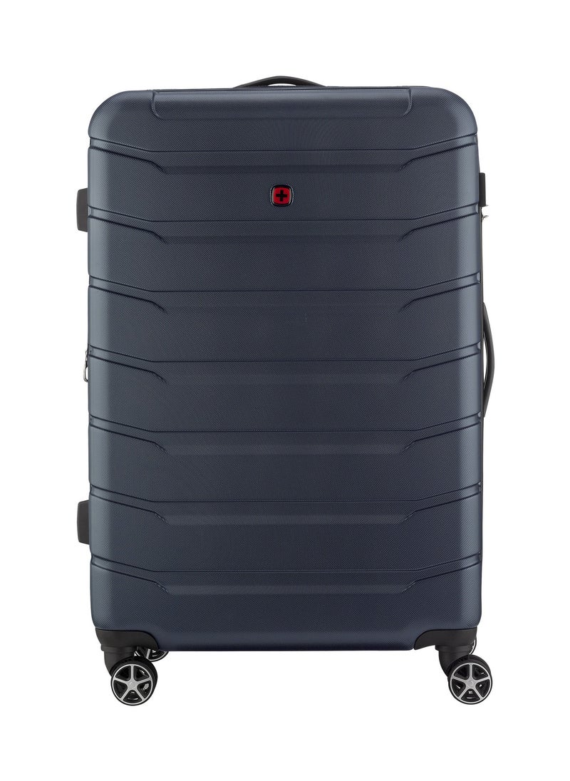 Wenger - Vaiana Medium Hardside Expandable 78cm Check-In Luggage Trolley Navy Blue - 612356 - Image 1