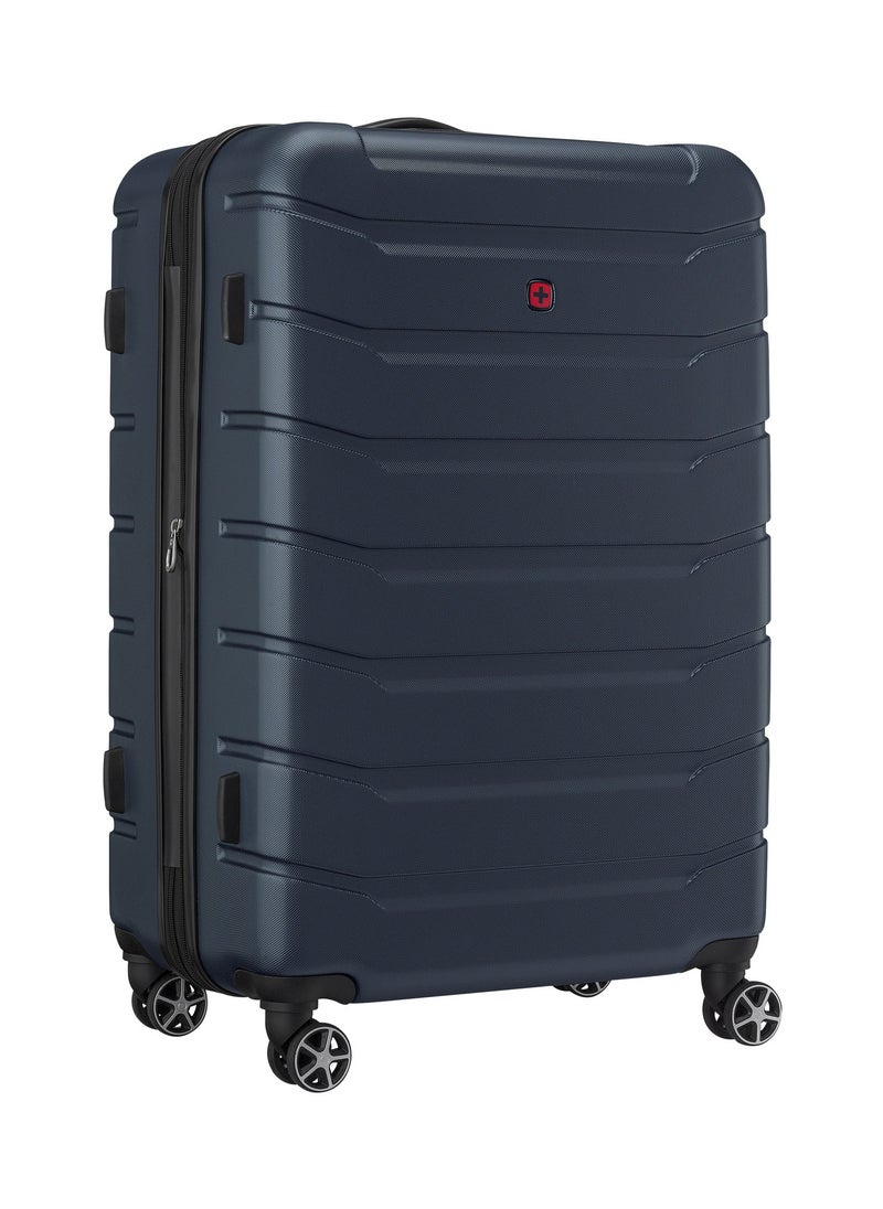 Wenger - Vaiana Medium Hardside Expandable 78cm Check-In Luggage Trolley Navy Blue - 612356 - Image 1