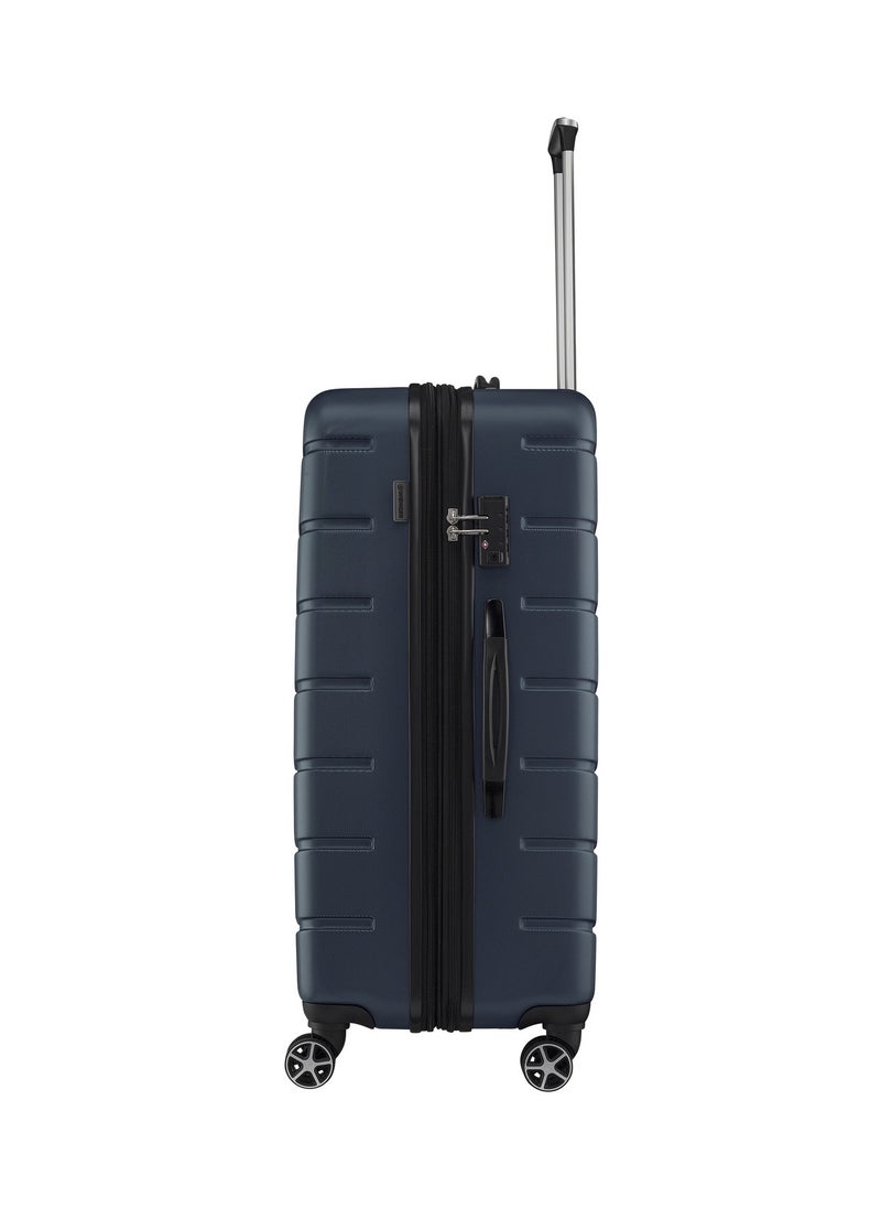 Wenger - Vaiana Medium Hardside Expandable 78cm Check-In Luggage Trolley Navy Blue - 612356 - Image 1