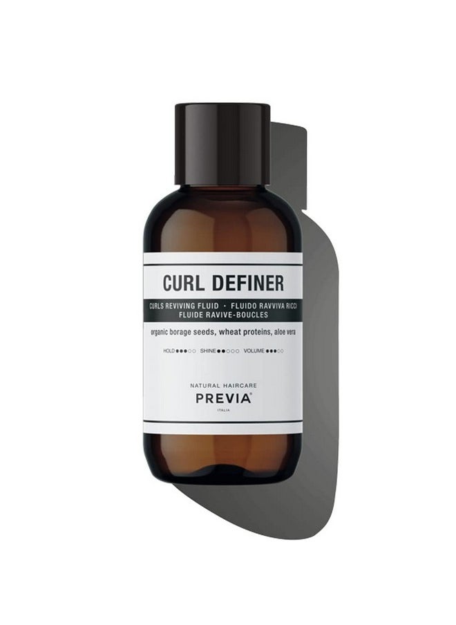 PREVIA - Curl Definer Hydrating Serum For Curly Hair Curl Reviving Fluid (3.38 Oz) - Image 1