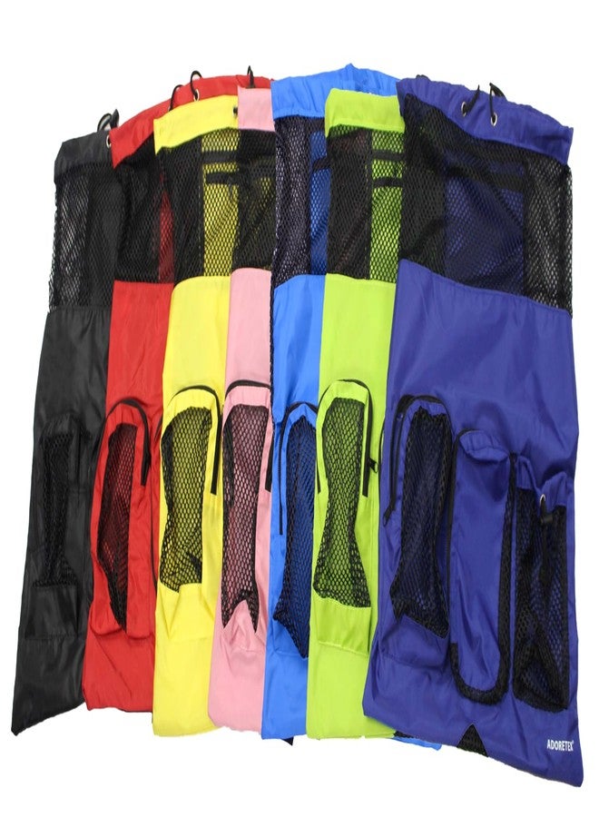 Adoretex Quick Dry Mesh Equipment Sport Drawstring Gym Swim Bag - MB001 - Black - Image 1