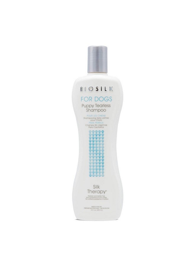 بيوسيلك شامبو "بيوسيلك" لعلاج الجراء بدون دموع، مُعالج للحرير، للكلاب | أفضل شامبو للجراء، ومناسب لجميع أنواع الكلاب | زجاجة شامبو للكلاب (١٢ أونصة) - Image 1