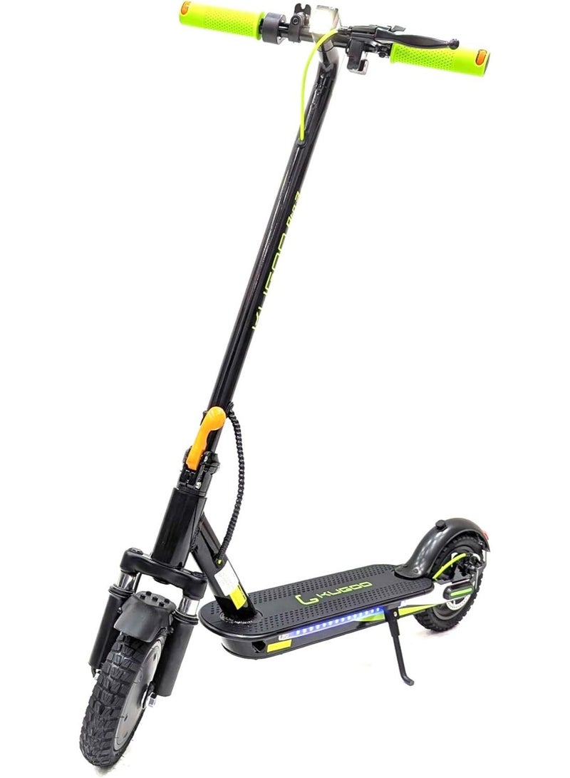 KUGOO PRO 3 Electric Scooter 36V 7.8Ah Battery, 350W Motor, Foldable, Up to 20km Range – Green - Image 1