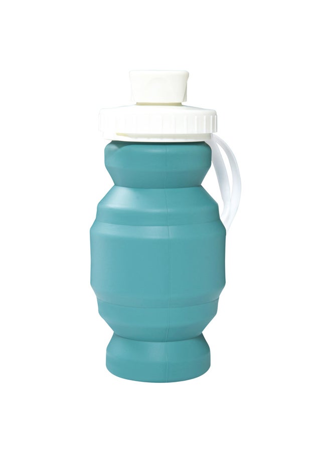 AL SANIDI Collapsible liquid bottle, Turquoise, Size 6.3* 19.8 Cm  - Image 1