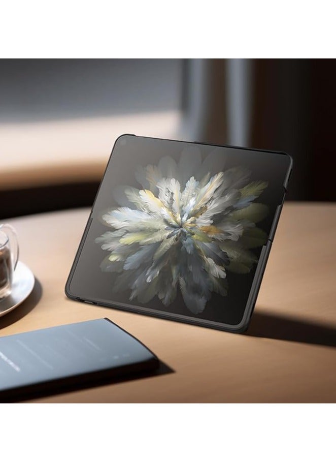 OnePlus Open Case with Metal Podium Function Camera Lens Cover, Matte Case for Oppo Find N3 - Image 4