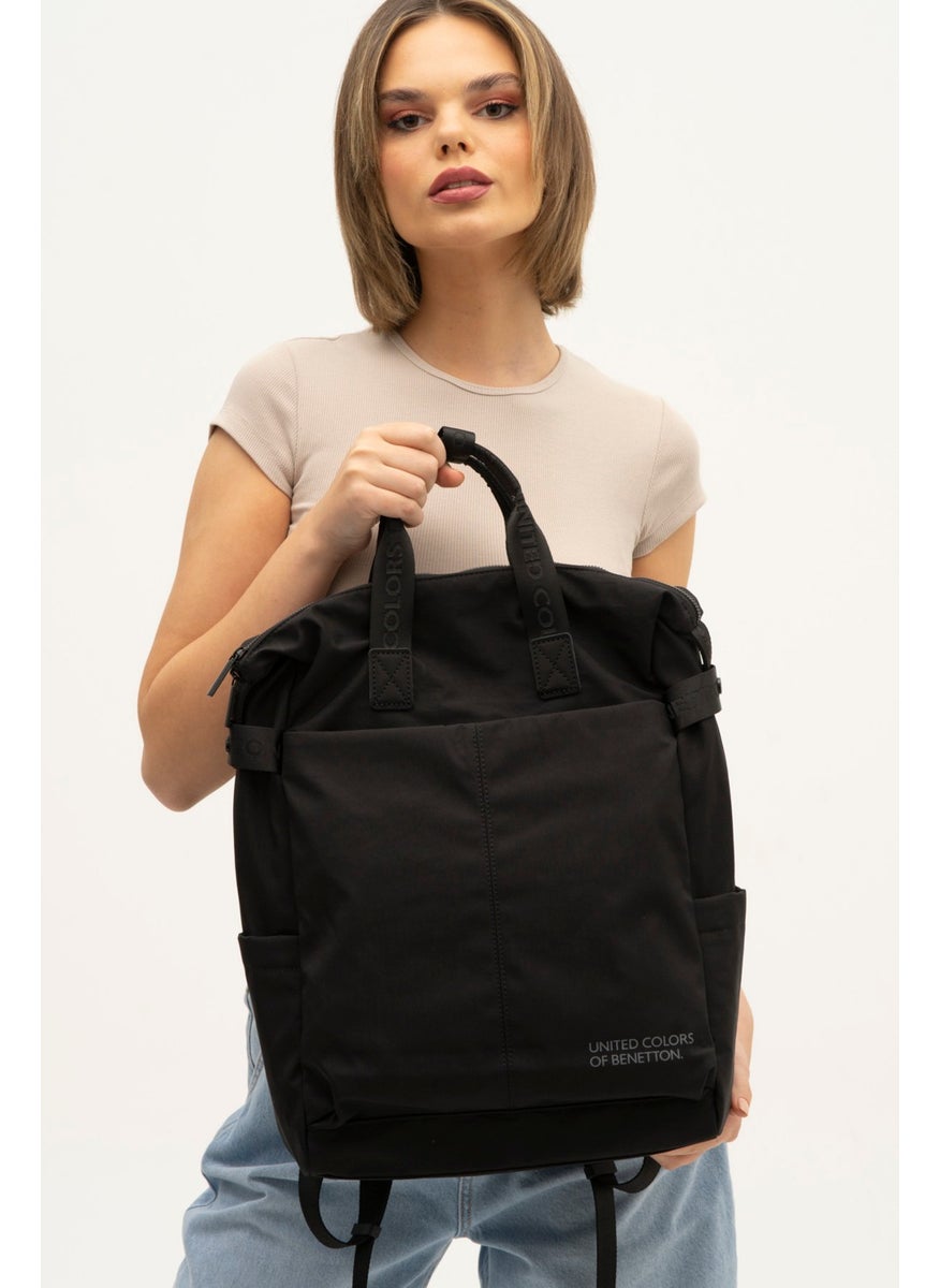 UNITED COLORS OF BENETTON - Benetton Men's Backpack Black BNT1269 - Image 1