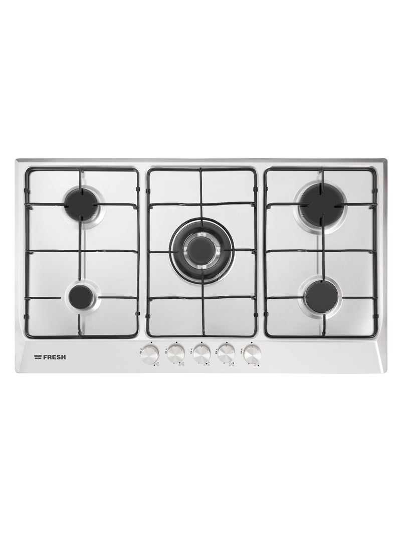 فريش مسطح فريش بلت ان غاز 90 سم استانلس فضي موديل 8866