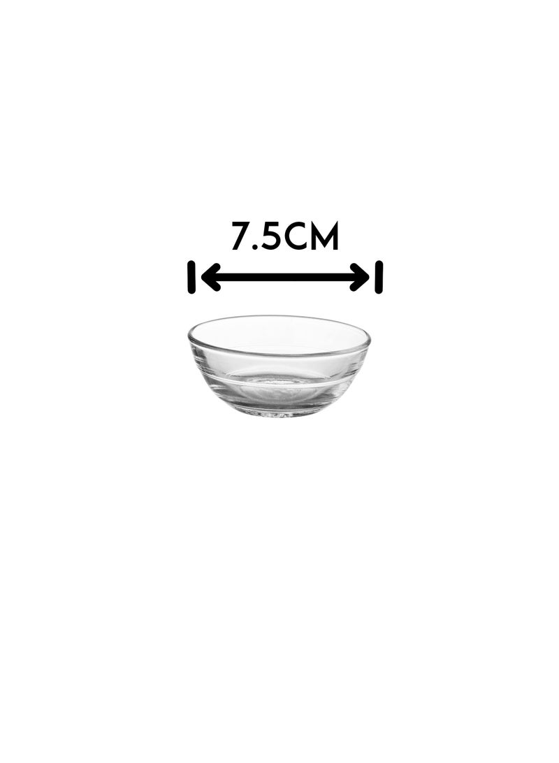 DURALEX 12 Piece Glass Bowl French Made - Image 4