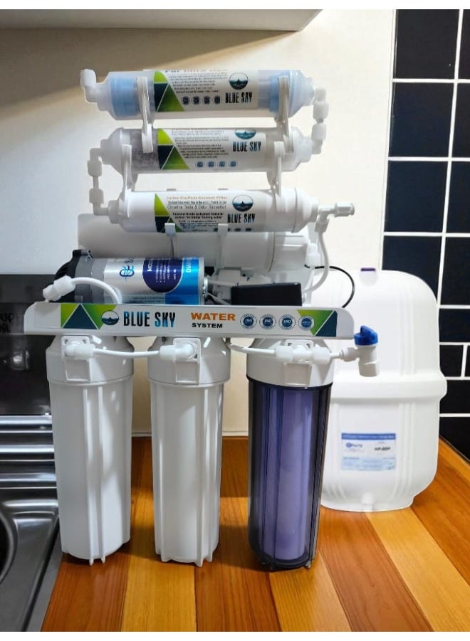 Soul Blue Sky 7-Stage Water Filter with 5 Gallon Tank - Image 1