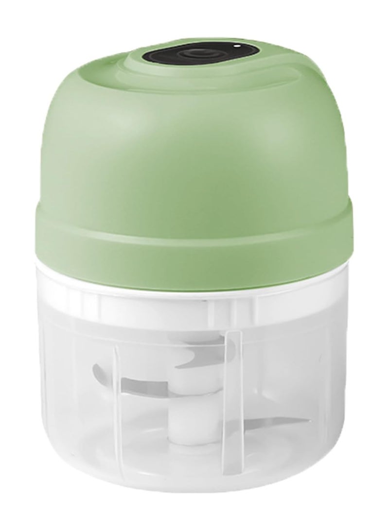 عام مفرمة كهربائية للثوم، طاحونة لحم متعددة الوظائف، مكسرة خضروات خالية من المتاعب، معالج طعام قابل لإعادة الشحن، خلاط صغير طويل الأمد، مفرمة طعام مريحة للفواكه والبصل والسلطات والبيض. - Image 1