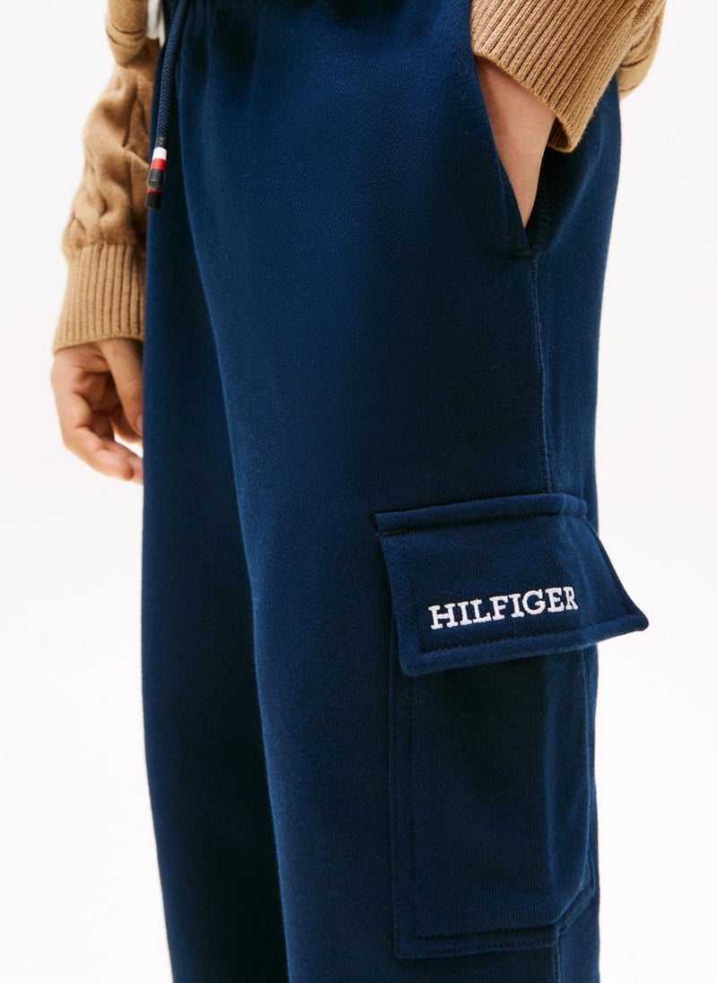 TOMMY HILFIGER Kids Monotype Sweatpants  - Image 3