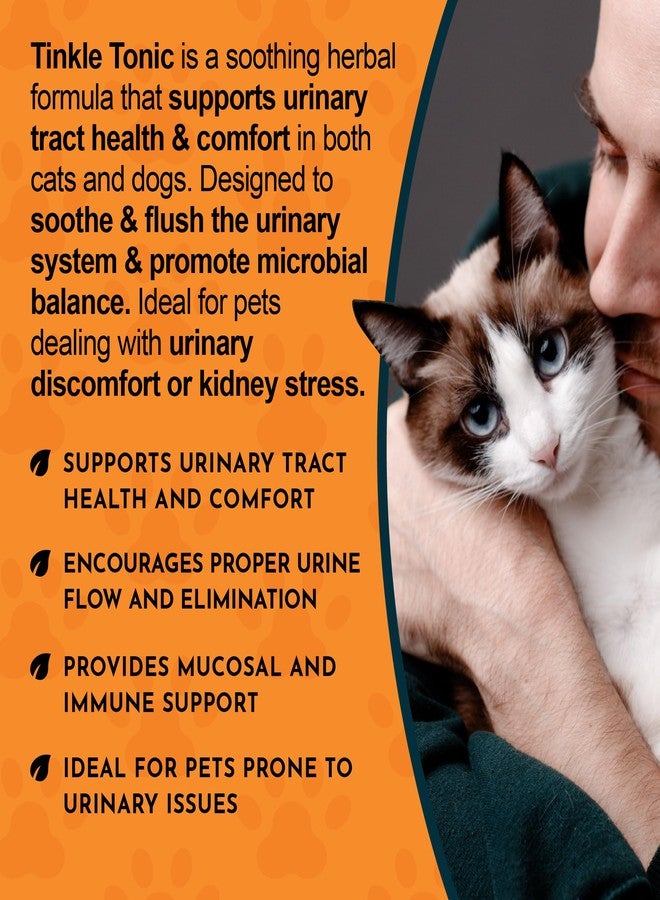 Animal Essentials Tinkle Tonic - Dog & Cat Urinary Tract Support, Kidney Supplement, Supports Urinary Tract, Bladder Health for Pets, with Marshmallow - 2 fl oz - Image 5